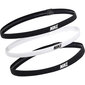 Peapaelad Nike Elastic Headbands 2.0 3P White Black N1004529 036 цена и информация | Peapaelad ja mütsid naistele | hansapost.ee
