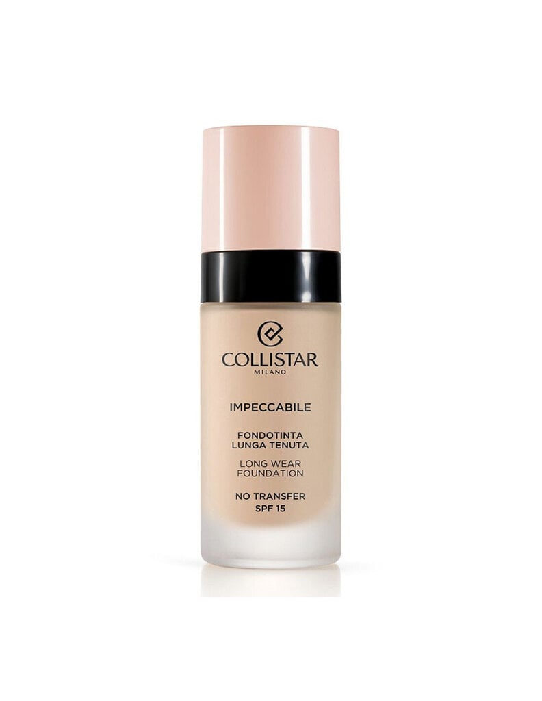 Kauapüsiv jumestuskreem Collistar Impeccabile SPF 15, Beige, 30 ml hind ja info | Jumestuskreemid ja puudrid | hansapost.ee