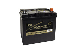Аккумулятор Hart Premium 60АЧ 510A цена и информация | Аккумуляторы | hansapost.ee