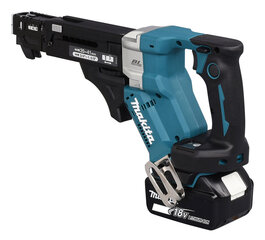 Ленточная отвертка Makita DFR452Z; 18 В (без аккумулятора и зарядного устройства) цена и информация | Дрели и шуруповёрты | hansapost.ee