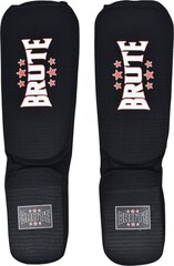 Jalakaitsmed Brute Shinguards, must, M hind ja info | Poks | hansapost.ee