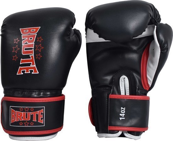 Poksikindad Brute Thai Boxing Gloves, must, 10 цена и информация | Poks | hansapost.ee