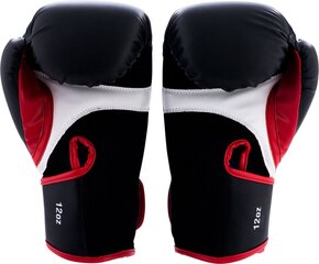 Перчатки для кикбоксинга Brute Active Fitness, черные, 12 цена и информация | Бокс | hansapost.ee