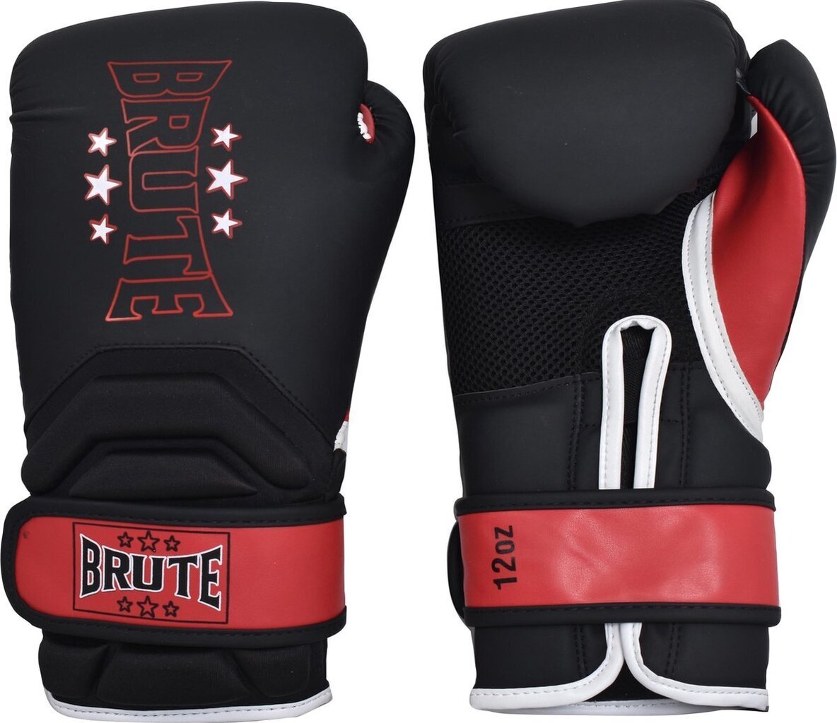 Poksikindad Brute Training Boxing Gloves, must, 14 цена и информация | Poks | hansapost.ee