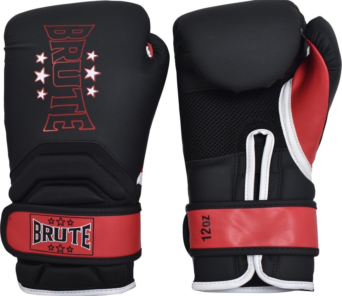 Poksikindad Brute Training Boxing Gloves, must, 12 цена и информация | Poks | hansapost.ee