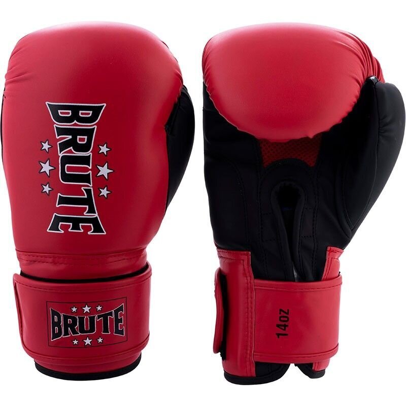 Poksikindad Brute Sparring Boxing Gloves, punane, 10 цена и информация | Poks | hansapost.ee