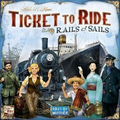 Lauamäng Days of Wonder Ticket To Ride Rails & Sails, FIN, SE, DK, NO hind ja info | Days of Wonder Lastekaubad ja beebikaubad | hansapost.ee