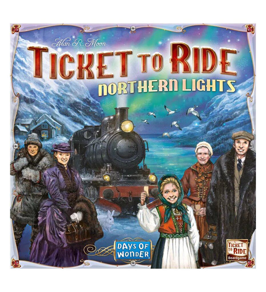 Lauamäng Days of Wonder Ticket to Ride Northern Lights, FIN цена и информация | Lauamängud ja mõistatused perele | hansapost.ee