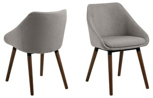 Комплект из 2-х стульев Bendt Nils, серый цвет цена и информация | Стулья для кухни и столовой | hansapost.ee