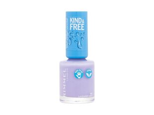 Küünelakk Rimmel London Kind & Free 153-lavender light (8 ml) цена и информация | Лаки для ногтей, укрепители для ногтей | hansapost.ee