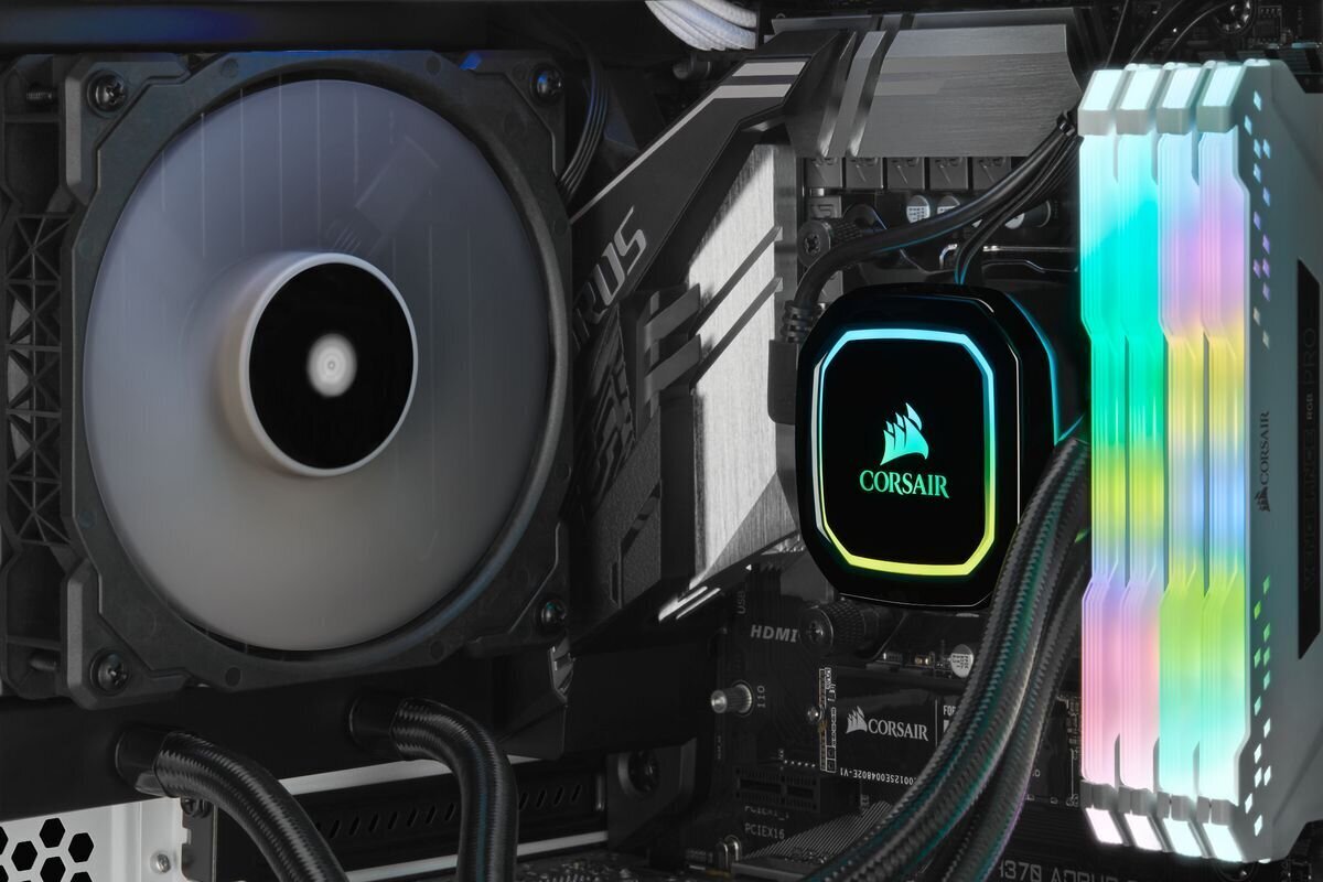 Corsair Liquid CPU Cooler iCUE H60i RGB hind ja info | Arvuti ventilaatorid | hansapost.ee