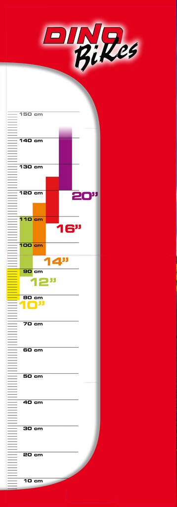 Laste jalgratas Dino Bikes BMX 12", 125XL0401 hind ja info | Jalgrattad | hansapost.ee