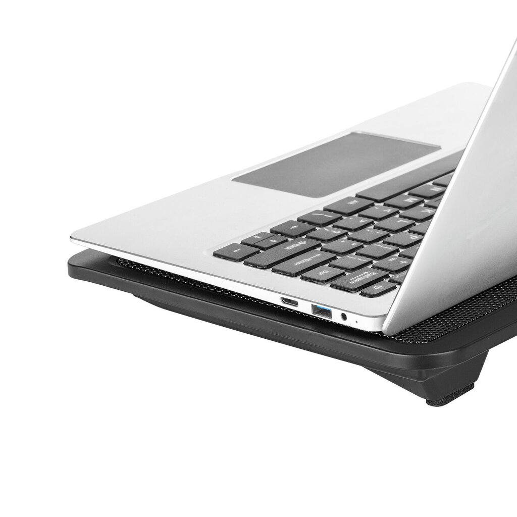 Rebel Notebook Cooler up to 14'' Pad Stand / Silent fan / LED / USB hind ja info | Sülearvuti tarvikud | hansapost.ee