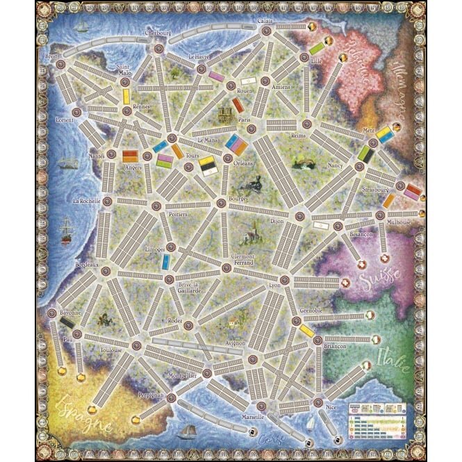 Lauamäng Days of Wonder Ticket to Ride Map Collection 6: France, FIN, SE, NO, DK hind ja info | Lauamängud ja mõistatused perele | hansapost.ee