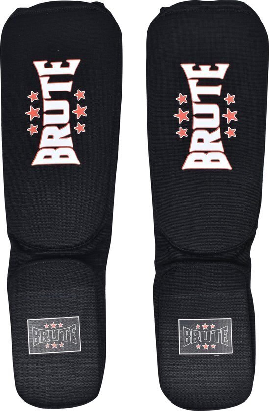 Jalakaitsmed Brute Shinguards, must, S hind ja info | Poks | hansapost.ee