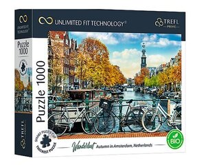 Pusle vaatega Amsterdamile Trefl, 1000 o hind ja info | Pusled lastele ja täiskasvanutele | hansapost.ee