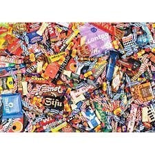 Pusle maiustustega Lautapelit Candy Classic, 1000 o hind ja info | Pusled lastele ja täiskasvanutele | hansapost.ee