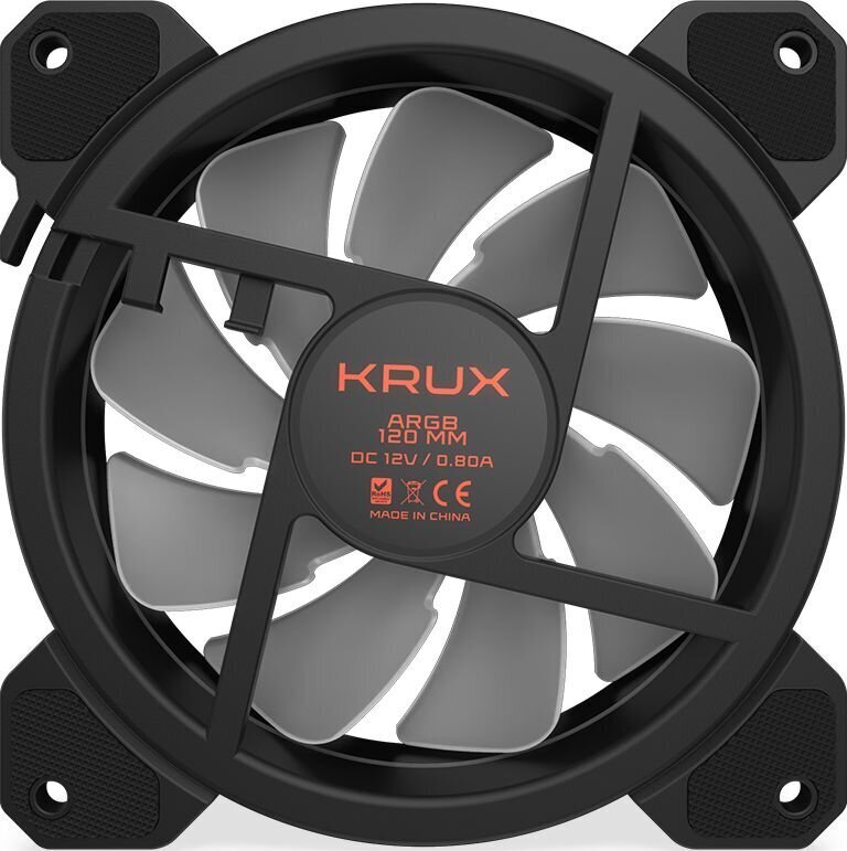 Krux Lunar 120 ARGB (KRX0067) цена и информация | Arvuti ventilaatorid | hansapost.ee