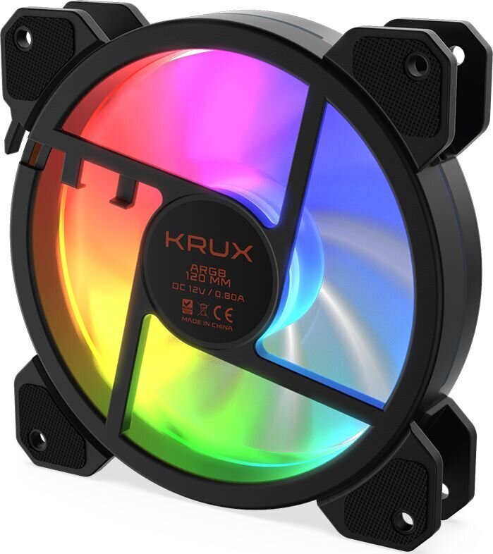 Krux Lunar 120 ARGB (KRX0067) цена и информация | Arvuti ventilaatorid | hansapost.ee