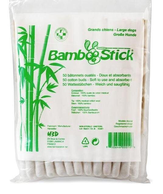 Vatitikud Bamboostick 15cm L/xL N50 hind ja info | Hooldus/grooming | hansapost.ee