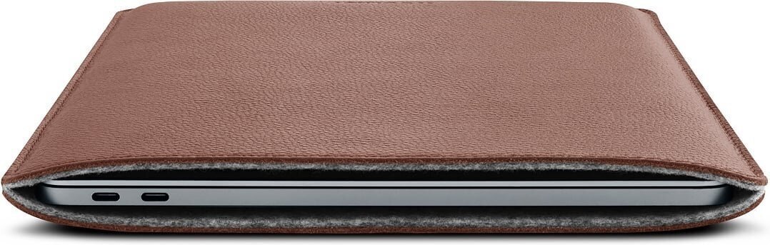 Woolnut kaitseümbris Leather Sleeve 13" MacBook Pro & Air, pruun цена и информация | Sülearvutikotid | hansapost.ee