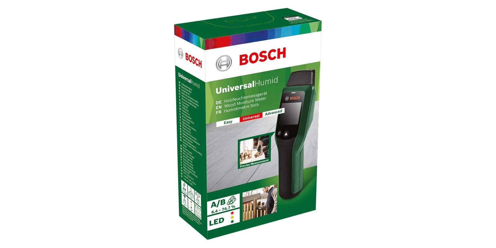 Universal Humid Puidu niiskusmõõdik 0603688000 Bosch цена и информация | Käsitööriistad | hansapost.ee