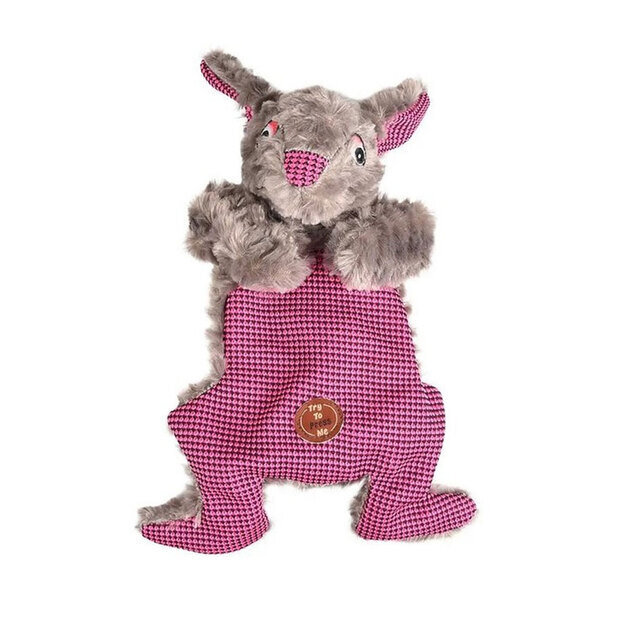 Koera mänguasi jänes Flamingo Miray roosa, 31cm цена и информация | Koerte mänguasjad | hansapost.ee