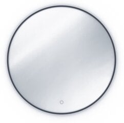 Подвесное зеркало с подсветкой Divissi A, 80x80 см цена и информация | Зеркала в ванную | hansapost.ee