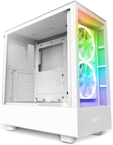 Nzxt korpus H5 Elite All valge ATX CC-H51EW-01 цена и информация | Arvutikorpused | hansapost.ee