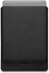 Woolnut kaitseümbris Leather Sleeve 14" MacBook Pro, must цена и информация | Рюкзаки, сумки, чехлы для компьютеров | hansapost.ee
