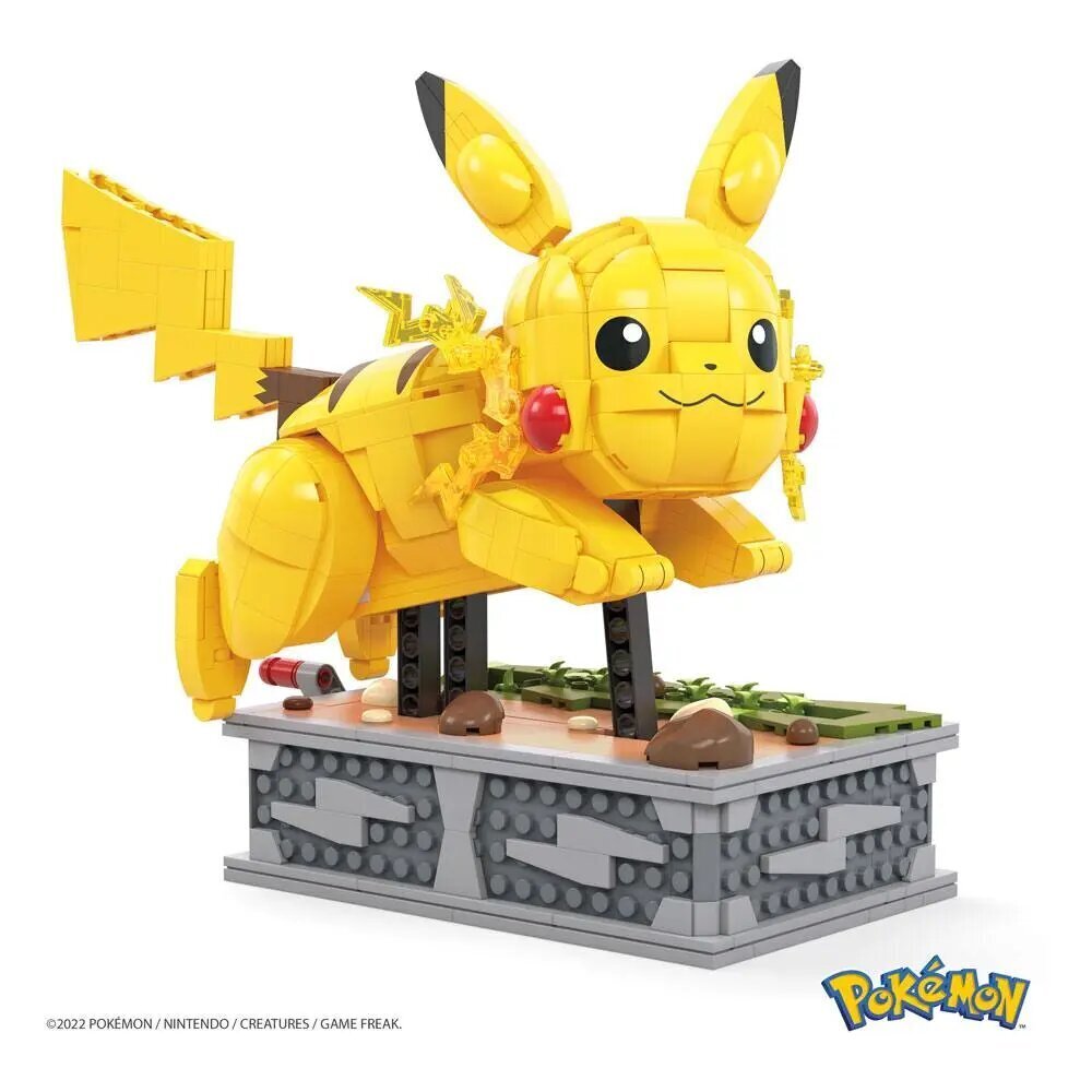 Mega mängukomplekt Pokemon Kinetic Pikachu Bulid Set цена и информация | Klotsid ja konstruktorid | hansapost.ee