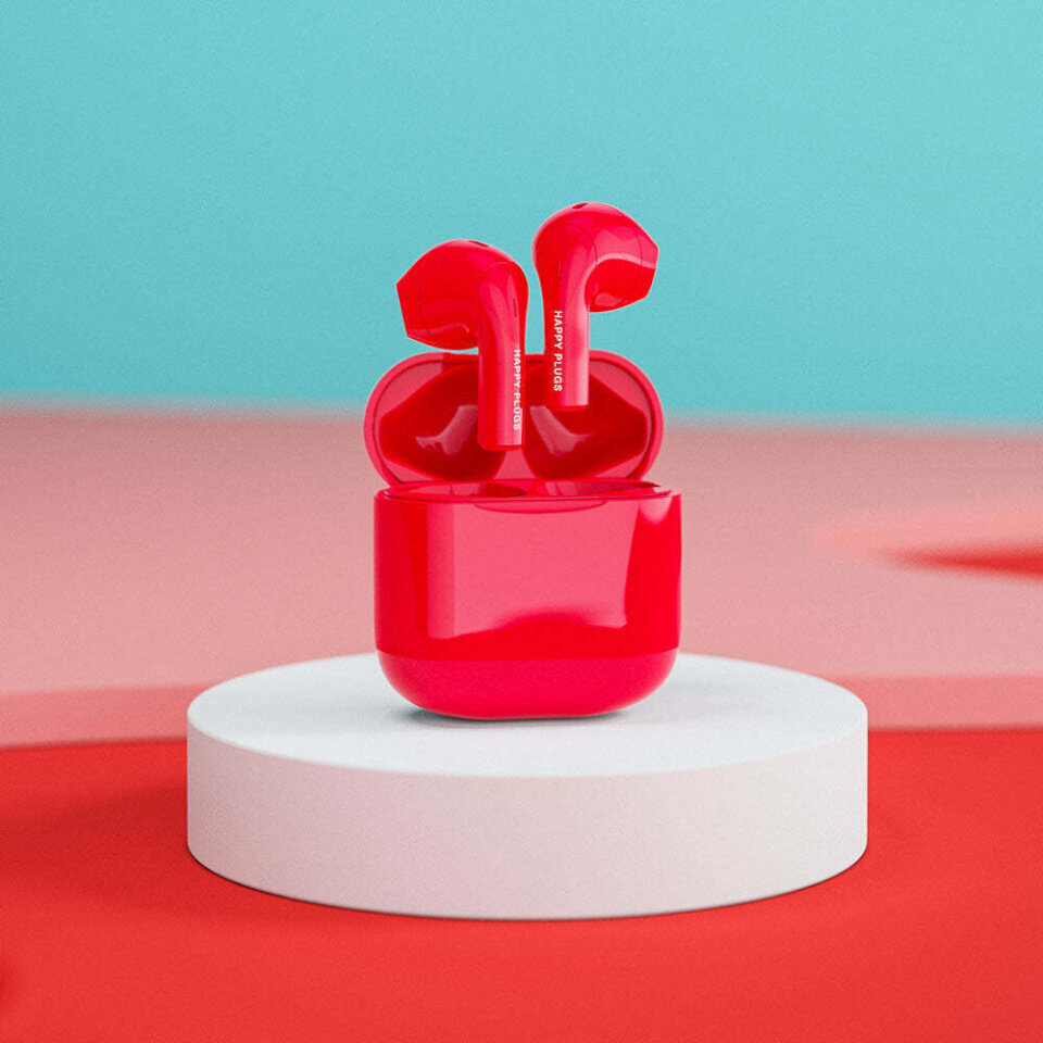 Happy Plugs juhtmevabad kõrvaklapid Joy, punane hind ja info | Kõrvaklapid | hansapost.ee