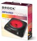 Brock HPI 3001 BK цена и информация | Pliidiplaadid | hansapost.ee