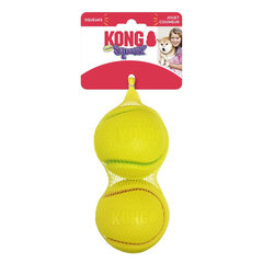 Koera mänguasi Squeezz tennisepallid Kong M, 2 tk, värvi valik цена и информация | Игрушки для собак | hansapost.ee