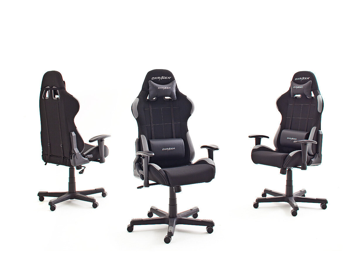 Mänguritool MC Akcent DX Racer 5, must/hall hind ja info | Kontoritoolid | hansapost.ee