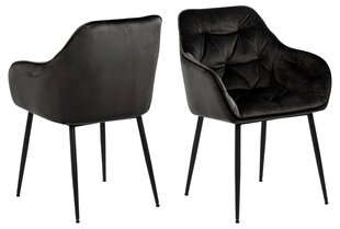 Обеденный стул Brooke, черный цвет цена и информация | Стулья для кухни и столовой | hansapost.ee
