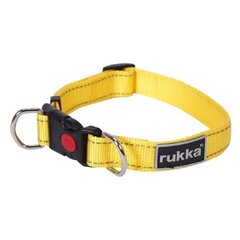 Kaelarihm Rukka Bliss Polar XS 15mm/20-30cm, kollane цена и информация | Ошейники, подтяжки для собак | hansapost.ee