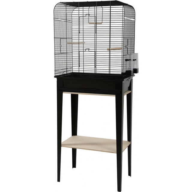 Lindude puur Zolux Chic Loft Cabinet L, must hind ja info | Pesakastid, linnupuurid ja söögimajad | hansapost.ee