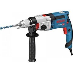 Ударная электрическая дрель Bosch 060119C801 1100Вт, без аккумулятора и зарядного устройства цена и информация | Дрели и шуруповёрты | hansapost.ee