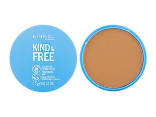 Kompaktpuuder Rimmel London Kind & Free 40-tan Matistav viimistlusvahend (10 g) hind ja info | Jumestuskreemid ja puudrid | hansapost.ee