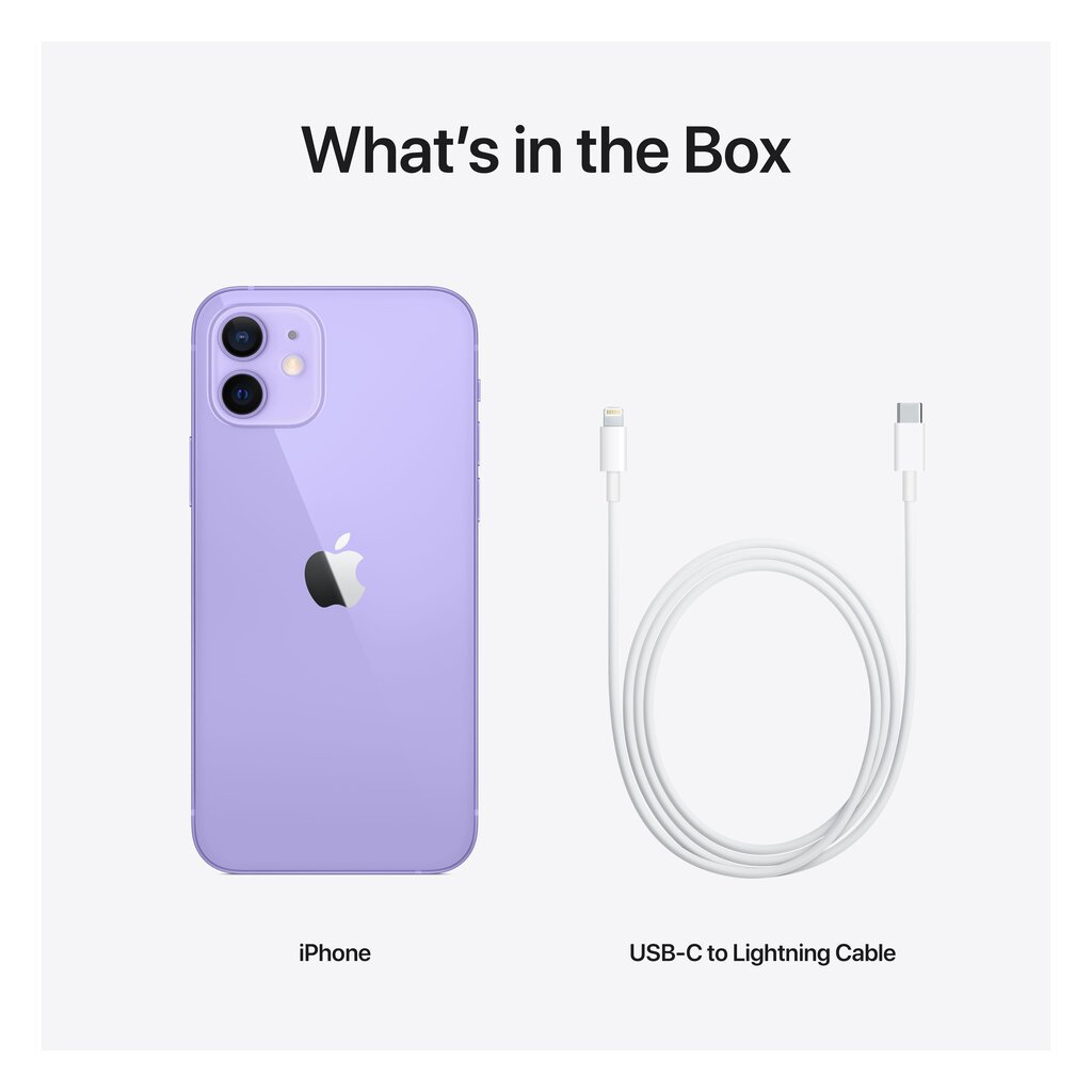 Kahjustatud pakendiga toode. Apple iPhone 12 64GB Purple MJNM3FS/A hind ja info | Mobiiltelefonid, foto- ja videotooted defektiga pakendis | hansapost.ee