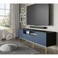 TV-kapp Akl Furniture Ravenna, sinine hind ja info | Televiisori alused | hansapost.ee