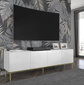 TV-kapp Akl Furniture Ravenna, valge цена и информация | Televiisori alused | hansapost.ee