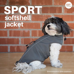 Koera jope Finnero Sport Softshell 25, hall цена и информация | Одежда для собак | hansapost.ee