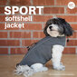 Koera jope Finnero Sport Softshell 25, hall цена и информация | Koerte riided | hansapost.ee