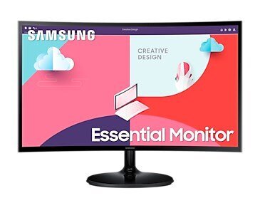 Samsung LS24C360EAUXEN LED-ekraan 61 cm (24") 1920 x 1080 pikslit Full HD, must hind ja info | Monitorid | hansapost.ee