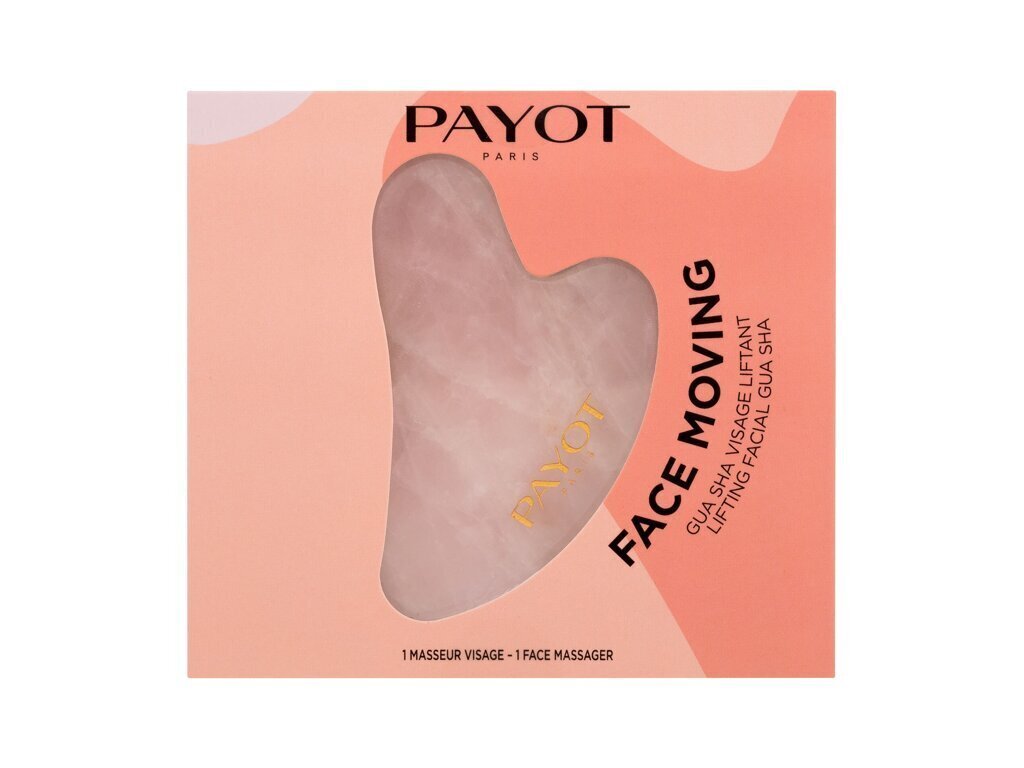 Roosa kvartsi kivist näomasseerija Payot Face Moving Lifting Facial Gua Sha цена и информация | Näopuhastus- ja massaažiseadmed | hansapost.ee