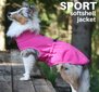 Koera jope Finnero Sport Softshell 25, roosa цена и информация | Koerte riided | hansapost.ee