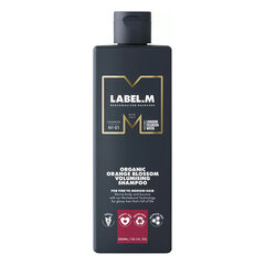 Volüümi andev juuksešampoon Label.m Organic Orange Blossom, 300 ml hind ja info | Šampoonid | hansapost.ee