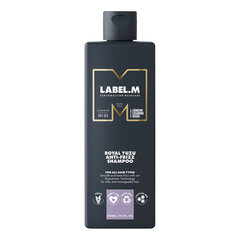 Silendav juuksešampoon Label.m Royal Yuzu Anti-Frizz, 300 ml hind ja info | Šampoonid | hansapost.ee
